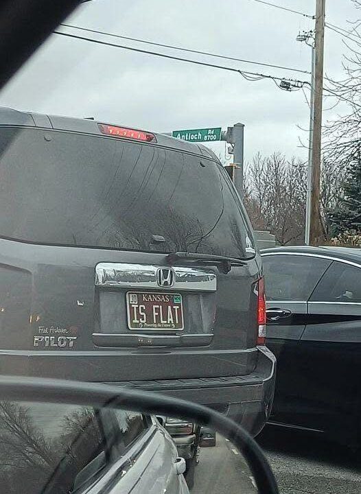 The recent social media buzz centers on a license plate that’s grabbed..