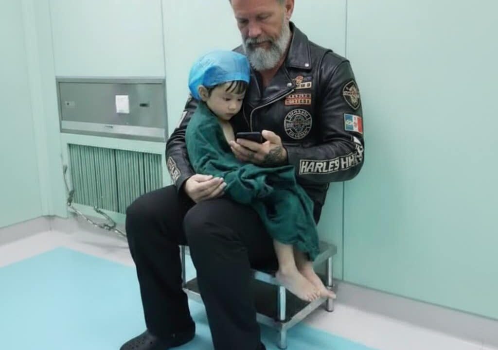 My dying son asked the scary biker in the hospital waiting room to hold him instead of me. I’m his mother..