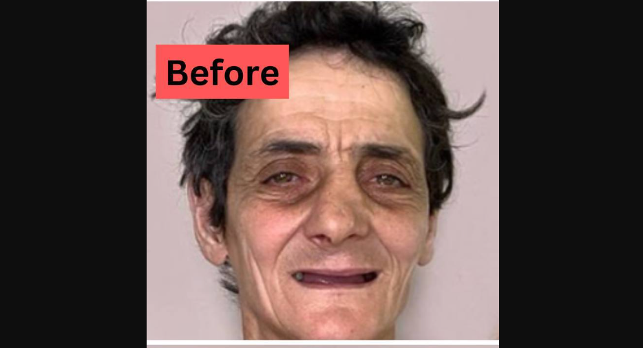 A Homeless Woman’s Beauty Returns After Years of Prioritizing Survival Over Self-Care.