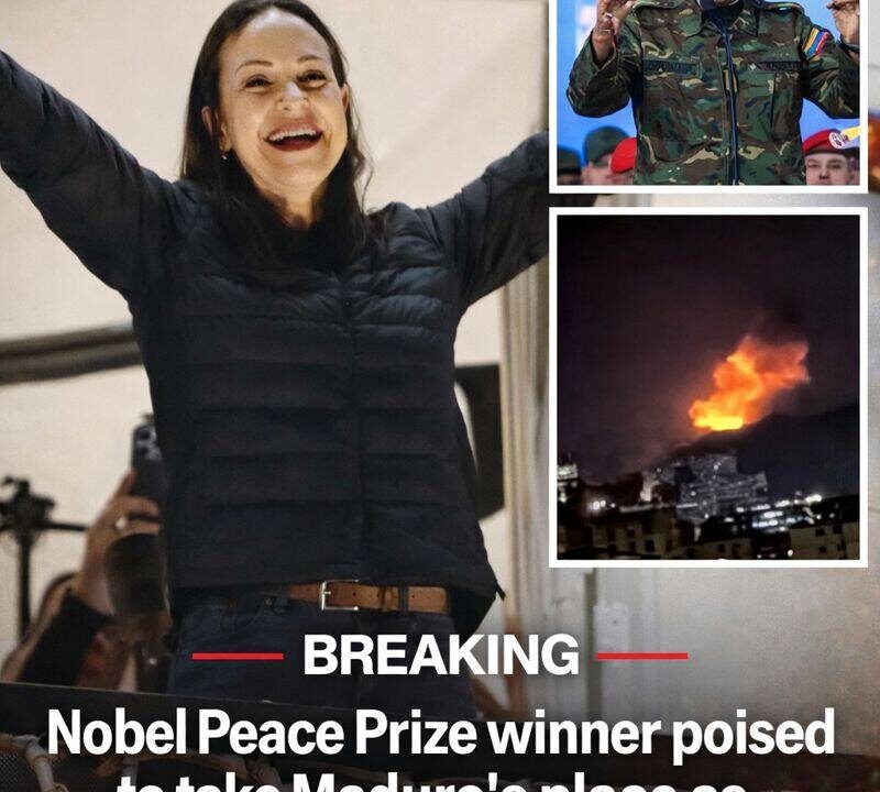 Venezuelan opposition leader, 2025 Nobel Peace Prize winner..