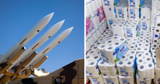 List of items you should be stockpiling as WW3 fears grow